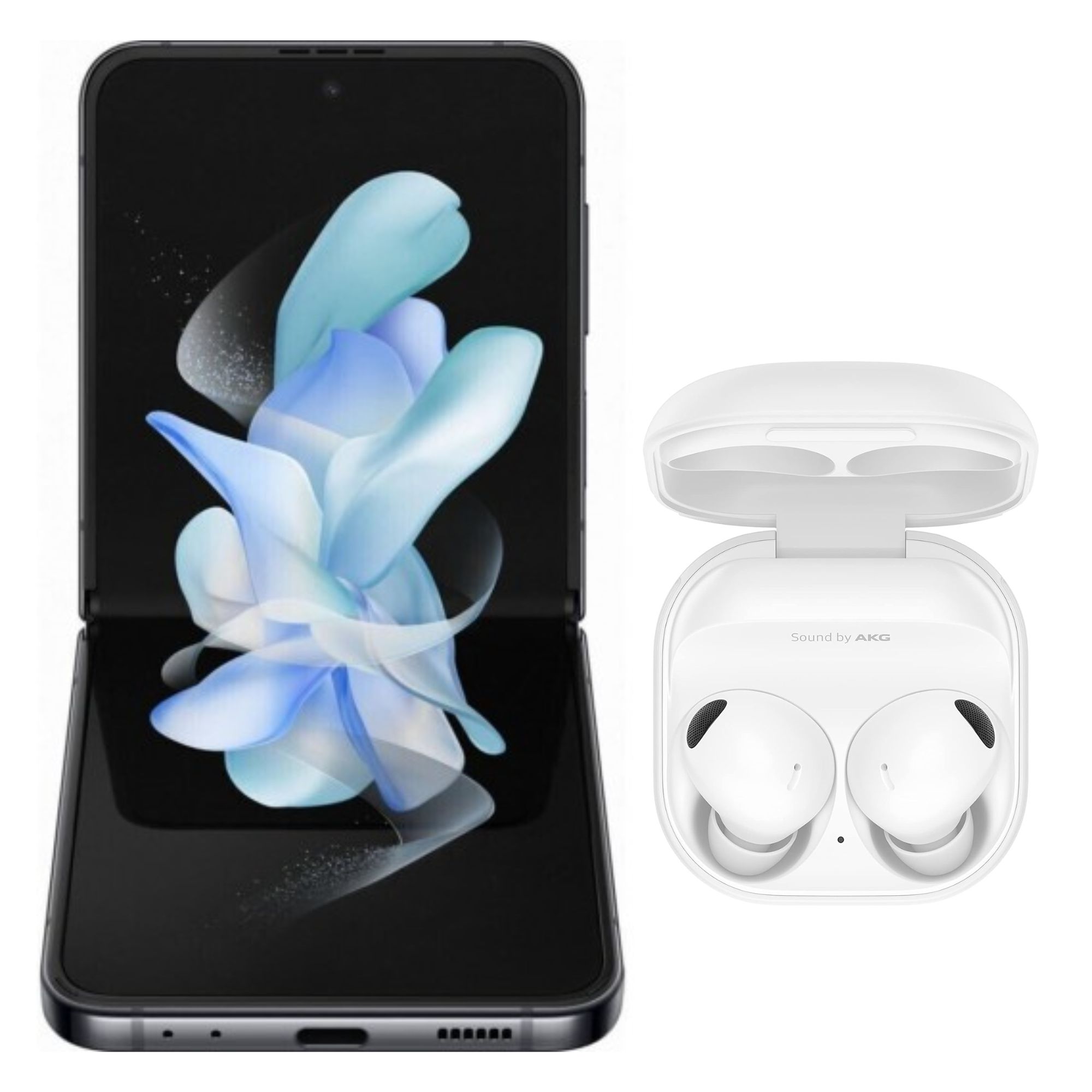 SAMSUNG Galaxy Z Flip4 (256GB) + Galaxy Buds Pro2 White 2.jpg